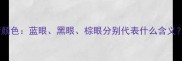 哈士奇眼睛颜色蓝眼黑眼棕眼分别代表什么含义养宠必看