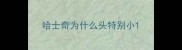 哈士奇为什么头特别小