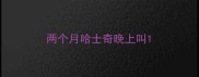 两个月哈士奇晚上叫