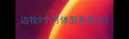 边牧8个月体型有多大