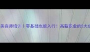 山东宠物美容师培训零基础也能入行高薪职业的5大成长路径