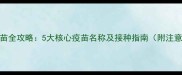 狗狗疫苗全攻略5大核心疫苗名称及接种指南附注意事项