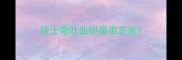 哈士奇吐血但是很正常