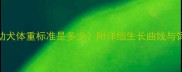 1个月大幼犬体重标准是多少附详细生长曲线与饲养指南