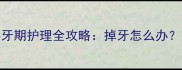 金毛犬换牙期护理全攻略掉牙怎么办家长必看