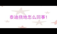 泰迪挠地怎么回事