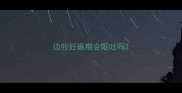 边牧妊娠期会呕吐吗