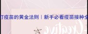 狗狗打疫苗的黄金法则新手必看疫苗接种全攻略