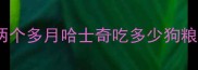 两个多月哈士奇吃多少狗粮
