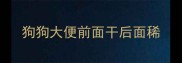 狗狗大便前面干后面稀