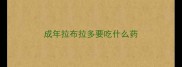 成年拉布拉多要吃什么药