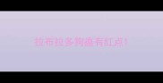 拉布拉多狗瘟有红点