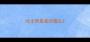 哈士奇是真的傻么