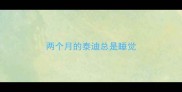 两个月的泰迪总是睡觉