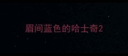 眉间蓝色的哈士奇