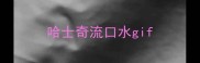 哈士奇流口水gif