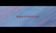 泰迪幼犬打针多少钱
