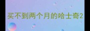 买不到两个月的哈士奇
