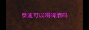 泰迪可以喝啤酒吗