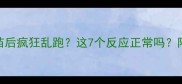 狗狗打疫苗后疯狂乱跑这7个反应正常吗附护理指南