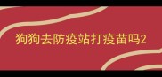狗狗去防疫站打疫苗吗
