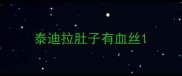 泰迪拉肚子有血丝