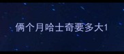 俩个月哈士奇要多大