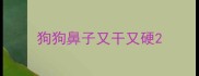 狗狗鼻子又干又硬
