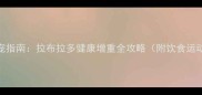 科学养宠指南拉布拉多健康增重全攻略附饮食运动方案
