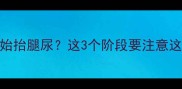 泰迪幼犬几个月开始抬腿尿这3个阶段要注意这5大异常信号