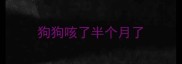 狗狗咳了半个月了