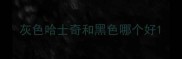 灰色哈士奇和黑色哪个好