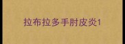 拉布拉多手肘皮炎