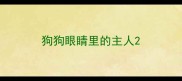 狗狗眼睛里的主人
