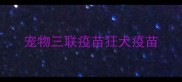 宠物三联疫苗狂犬疫苗