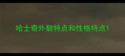 哈士奇外貌特点和性格特点