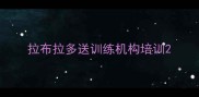拉布拉多送训练机构培训