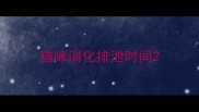 猫咪消化排泄时间