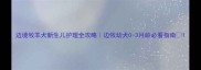 边境牧羊犬新生儿护理全攻略边牧幼犬0-3月龄必看指南