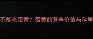 泰迪犬能不能吃蛋黄蛋黄的营养价值与科学喂养指南