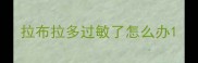 拉布拉多过敏了怎么办