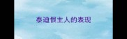 泰迪恨主人的表现