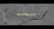 哪种宠物饮水机好