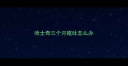 哈士奇三个月呕吐怎么办