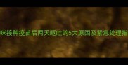 猫咪接种疫苗后两天呕吐的5大原因及紧急处理指南