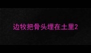 边牧把骨头埋在土里
