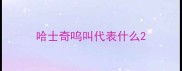 哈士奇呜叫代表什么