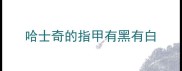 哈士奇的指甲有黑有白