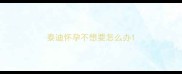 泰迪怀孕不想要怎么办