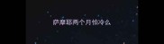 萨摩耶两个月怕冷么